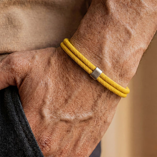 BRACELET MERIDIEN - Jaune Pulsar