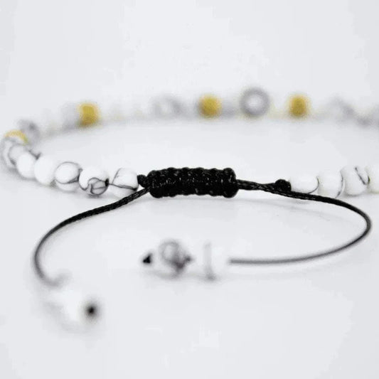 Bracelet GUARDA - Pierre Howlite