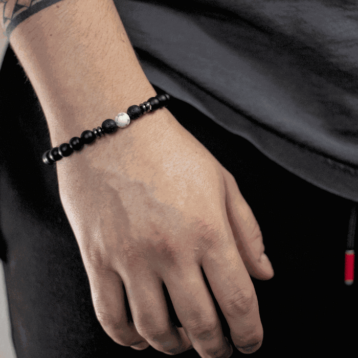 cadeau homme 30ans 40 ans bijou Howlite