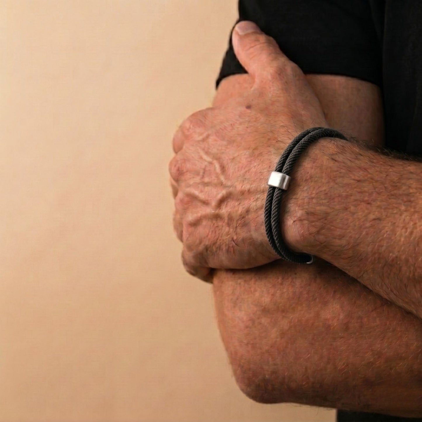 BRACELET MERIDIEN - Noir Titan