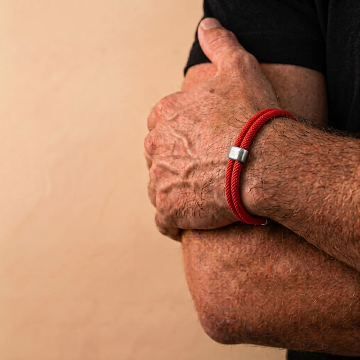 BRACELET MERIDIEN - Rouge Komodo