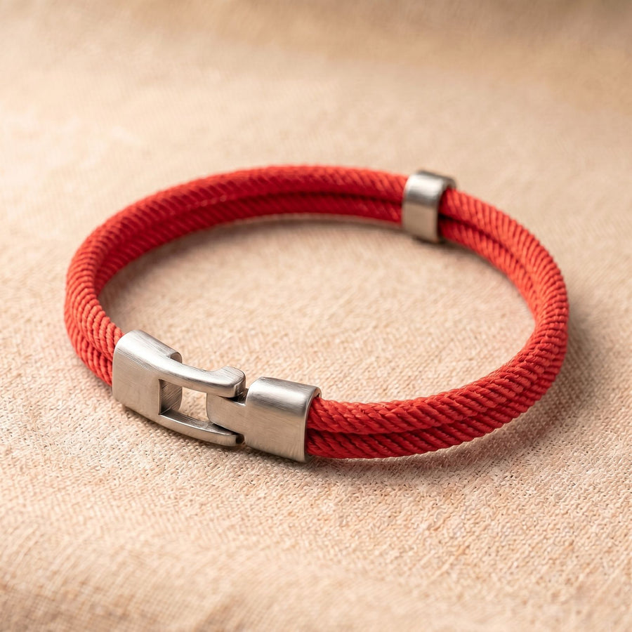 BRACELET MERIDIEN - Rouge Komodo