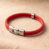 BRACELET MERIDIEN - Rouge Komodo