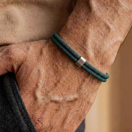 BRACELET MERIDIEN - Vert Nocturne