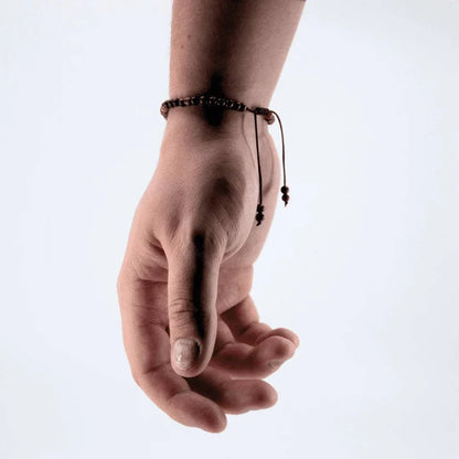 Bracelet GUARDA en pierre naturelle Œil de Tigre