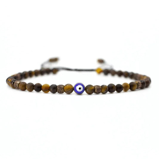 Bracelet GUARDA en pierre naturelle Œil de Tigre