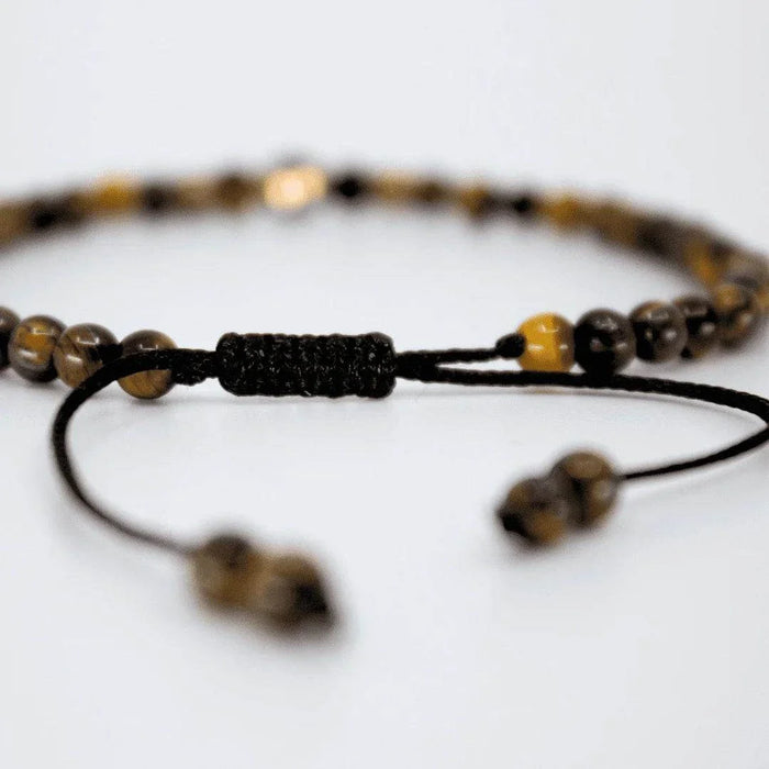 Bracelet GUARDA en pierre naturelle Œil de Tigre
