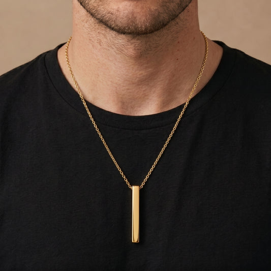 COLLIER AEON - Doré Or Jaune 18k