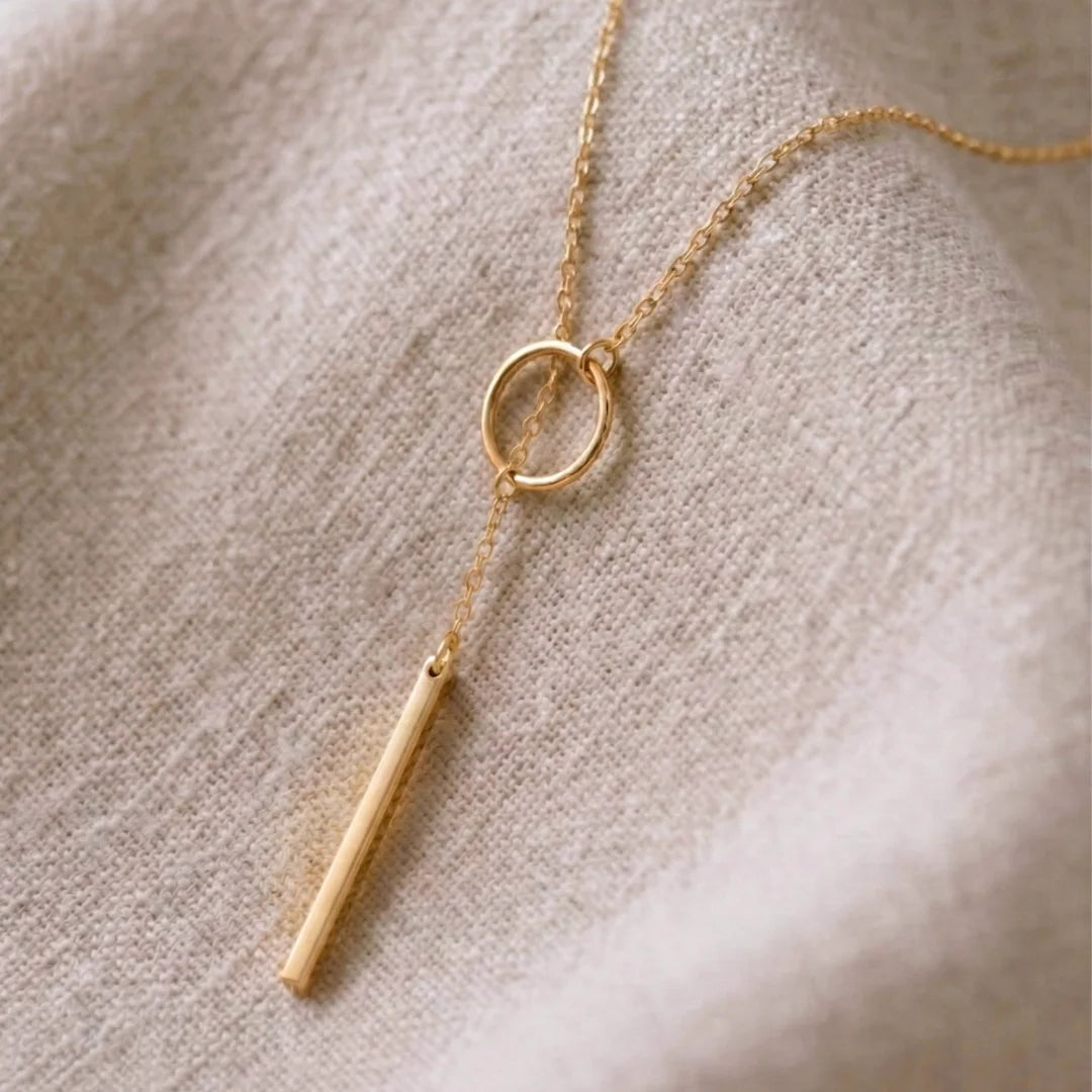 COLLIER ÉLÉGANCE - Doré Or Jaune 18k