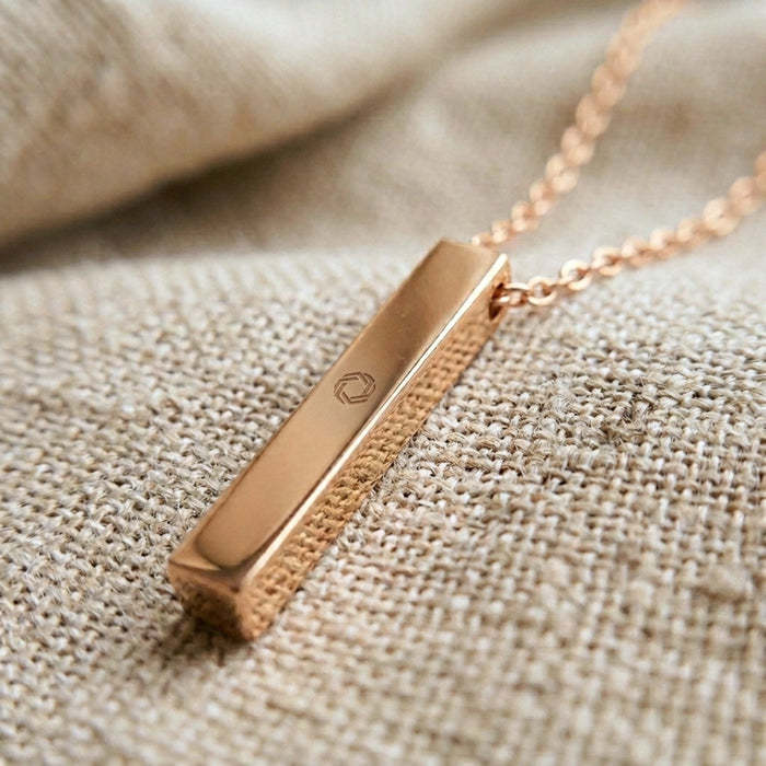 Collier AEON - Doré Or Rose 18k