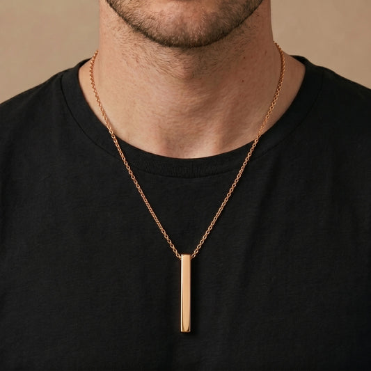Collier AEON - Doré Or Rose 18k