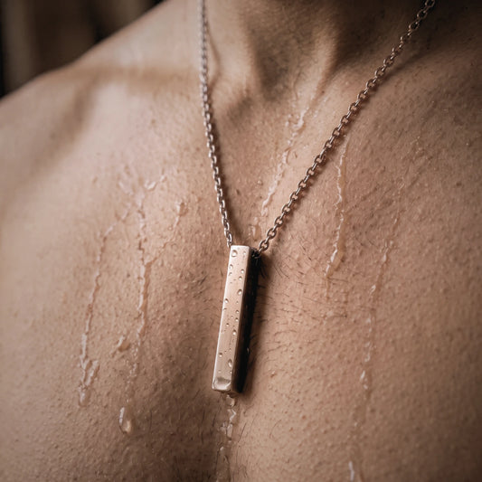 COLLIER AEON - Doré Or Rose 18k
