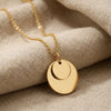 Collier Éclipse - Doré Or Jaune 18k
