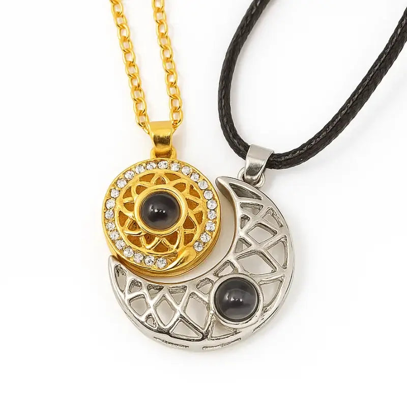 COLLIERS ASTRA - Or Jaune et Argent