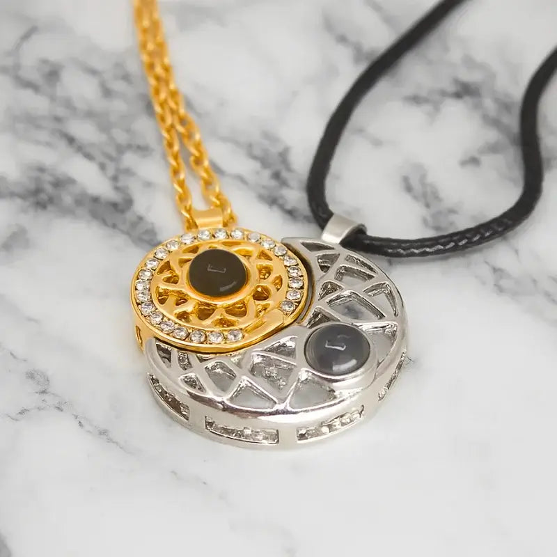 COLLIERS ASTRA - Or Jaune et Argent