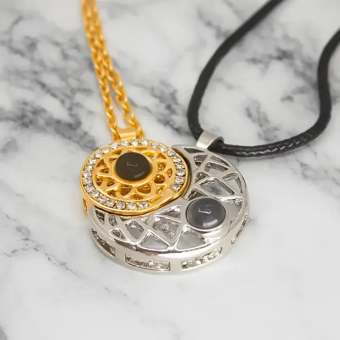 COLLIERS ASTRA - Or Jaune et Argent