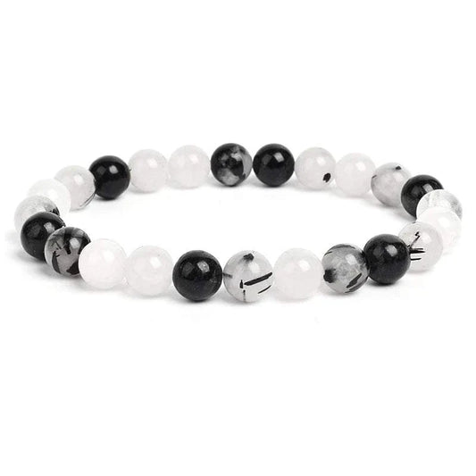 Bracelet ERA en pierre naturelle Quartz Rutilé
