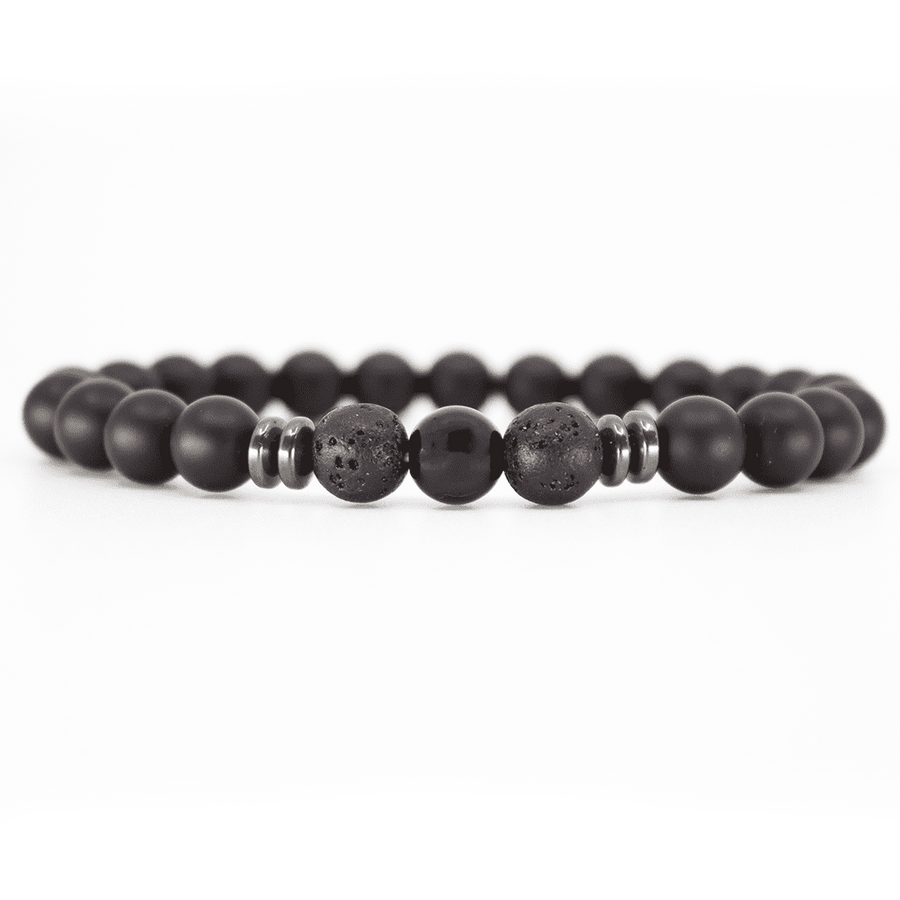 bracelet pierre naturelle 8mm Onyx
