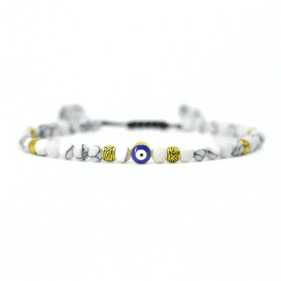 Bracelet GUARDA - Pierre Howlite