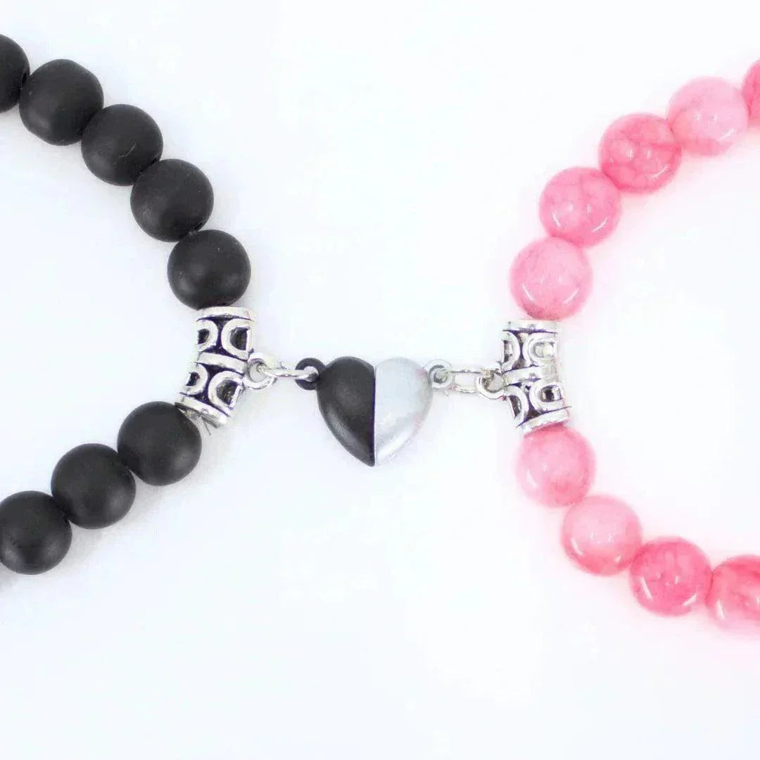 Bracelets AMORE - Jade Rose & Onyx