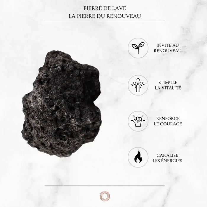 Bienfaits de la pierre de lave – Renouveau, énergie, force intérieure | Antaluna