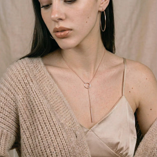 COLLIER ÉLÉGANCE - Doré Or Rose 18k
