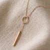 COLLIER ÉLÉGANCE - Doré Or Rose 18k