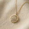 COLLIER ARECA - Doré Or Jaune 18k