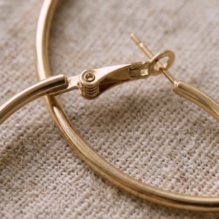 CRÉOLES ÉLÉGANCE - Doré Or Jaune 18k