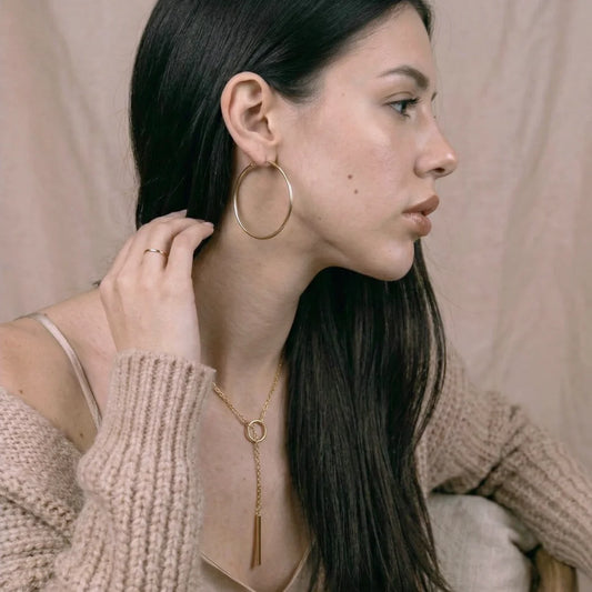 CRÉOLES ÉLÉGANCE - Doré Or Jaune 18k