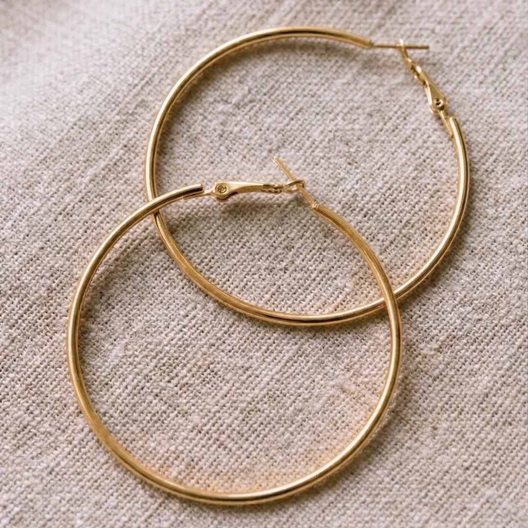 CRÉOLES ÉLÉGANCE - Doré Or Jaune 18k
