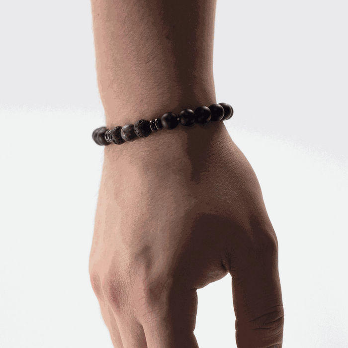 bracelet homme pierre énergie positive labradorite