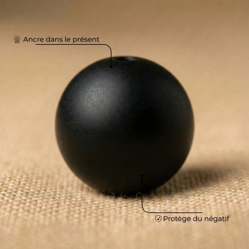 BRACELETS AMORE - Howlite & Onyx