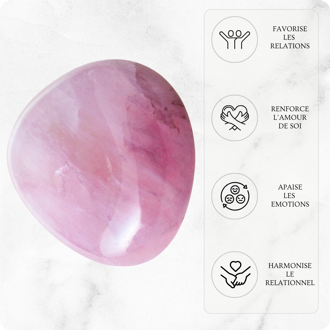 Pierre Jade rose – amour inconditionnel, tendresse et paix intérieure